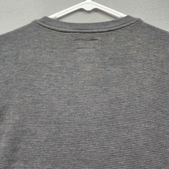 Polo Ralph Lauren Shirt Sweater Pullover Mens XL Gray Long Sleeve White Pony Vtg - Picture 15 of 16